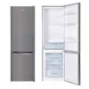 Kühl-Gefrierkombination AMICA FK2525.4UNTX(E) freistehend 250L, silber, Gefrierfach unten, R600a