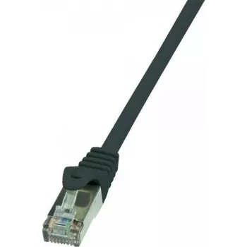 Logilink - Patchkabel - RJ-45 (M) - RJ-45 (M) - 5 m - Foiled Unshielded Twisted Pair (F/UTP) - CAT 5e - Schwarz (CP1073S)