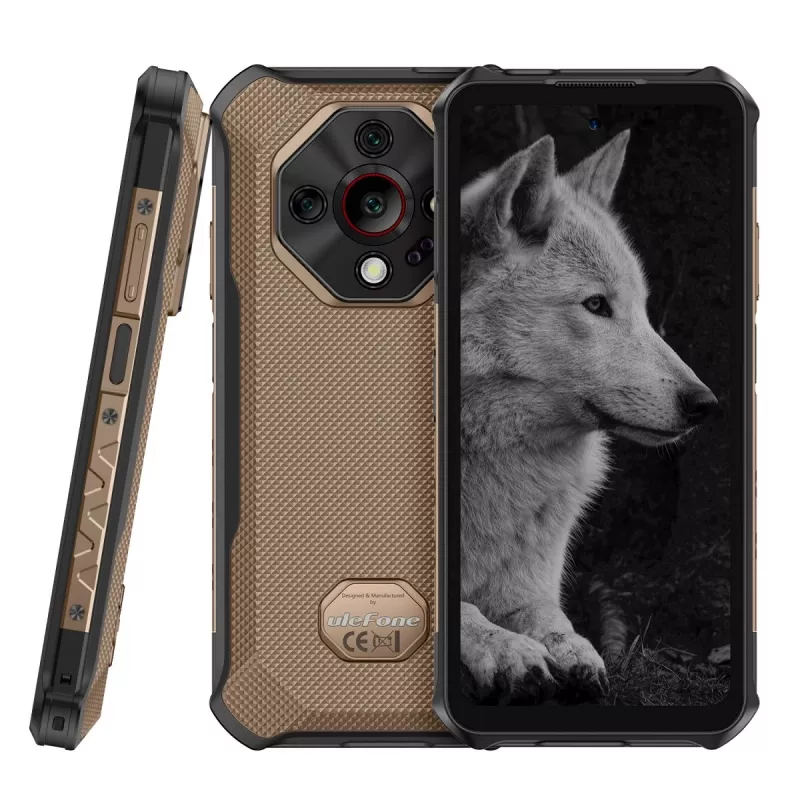 Smartphone UleFone Armor X16 Pro 5G 6,52 Zoll 8 GB RAM 256 GB Speicher Schwarz