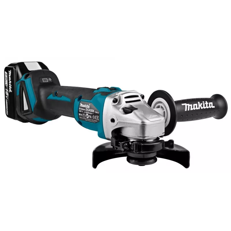Makita DGA504RTJ Winkelschleifer 12,5 cm 8500 U/min 2,5 kg