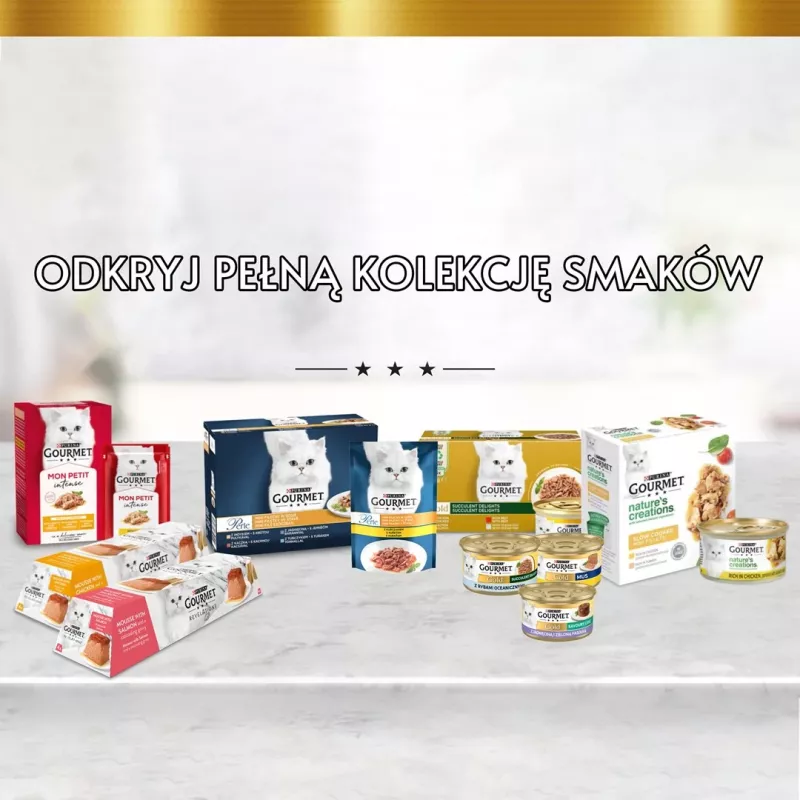GOURMET Gold Rind – Nassfutter für Katzen – 85 g