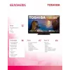 Television Toshiba 65UV3463DG 65 Zoll 4K Ultra HD DLED 3840 x 2160