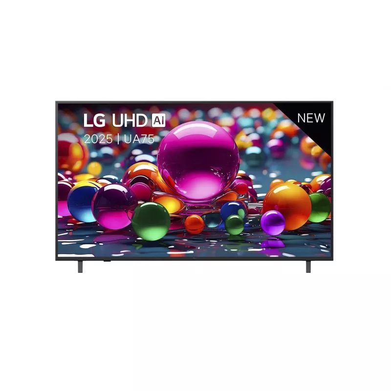 LG 55UA75006LA.AEUD, LED-Fernseher, 139 cm (55 Zoll), UHD, schwarz UltraHD/4K, Tripple Tuner, HDR (55UA75006LA.AEUD)