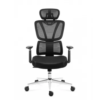 Bürostuhl mark adler Expert 4.6 Schwarz Drehstuhl MA-EXPERT 4.6 Schwarz, schwarze Polsterung, einstellbare Funktionen