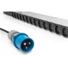 Digitus Basic IT PDU 1-phasig 16A 24 x C13 3 x C19 3m Kabel