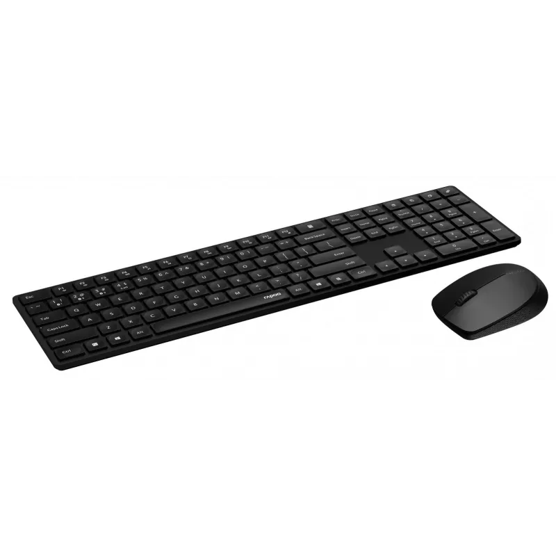 Kabellose Maus RAPOO 8020M Schwarz — 2,4 GHz optisch, kompaktes tragbares Design