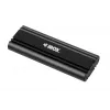 SSD-Gehäuse IBOX HD-07 für 1x M.2-Laufwerk, USB 3.2 Gen 2 (10 Gbit/s), USB-C, schwarz
