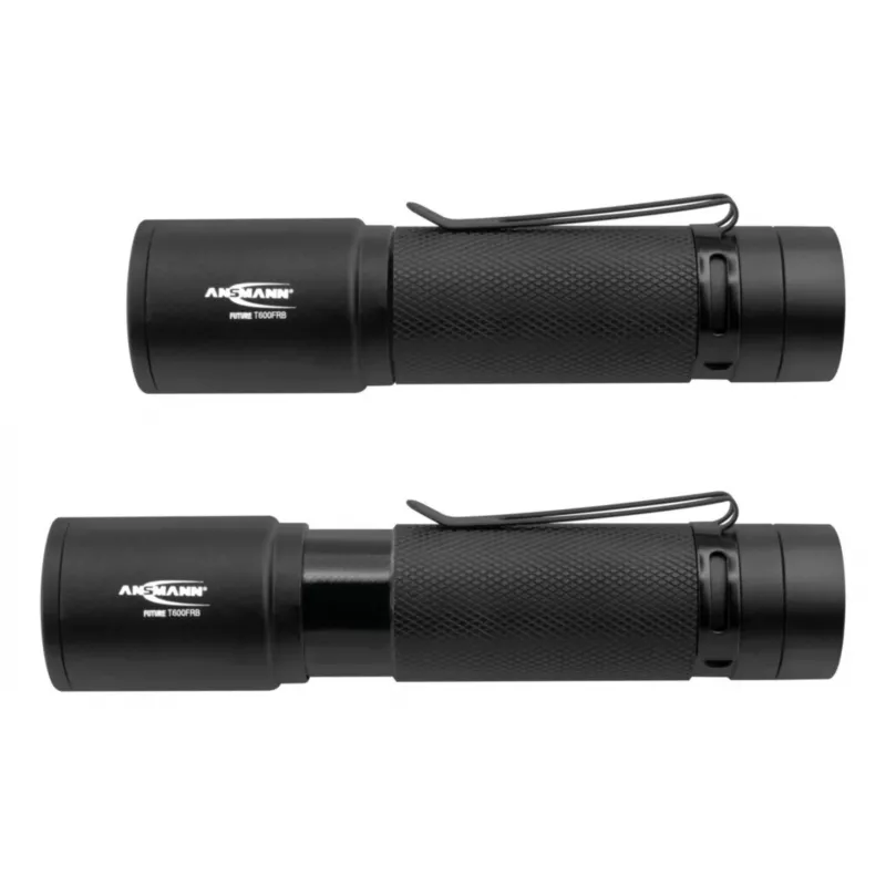 Ansmann T600FRB Schwarz Hand flashlight LED