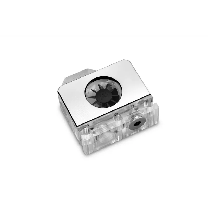 Durchflussanzeiger EKWB — Nickel Edelstahl und transparent 1 Stk