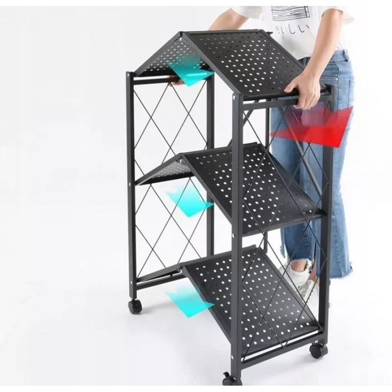 Topeshop Storage Rack FS005 Gartenwerkzeug-Aufbewahrungsregal Freistehend Verzinkter Stahl