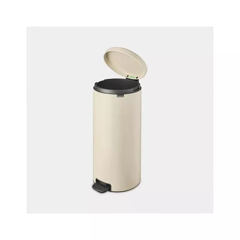Brabantia NewIcon 30 L Runder Beiger Abfalleimer
