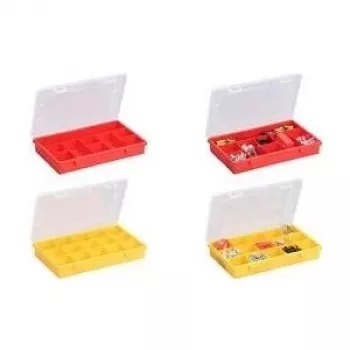 Aufbewahrungsbox allit EuroPlus Basic 29/9 rot Polypropylen schlagfest