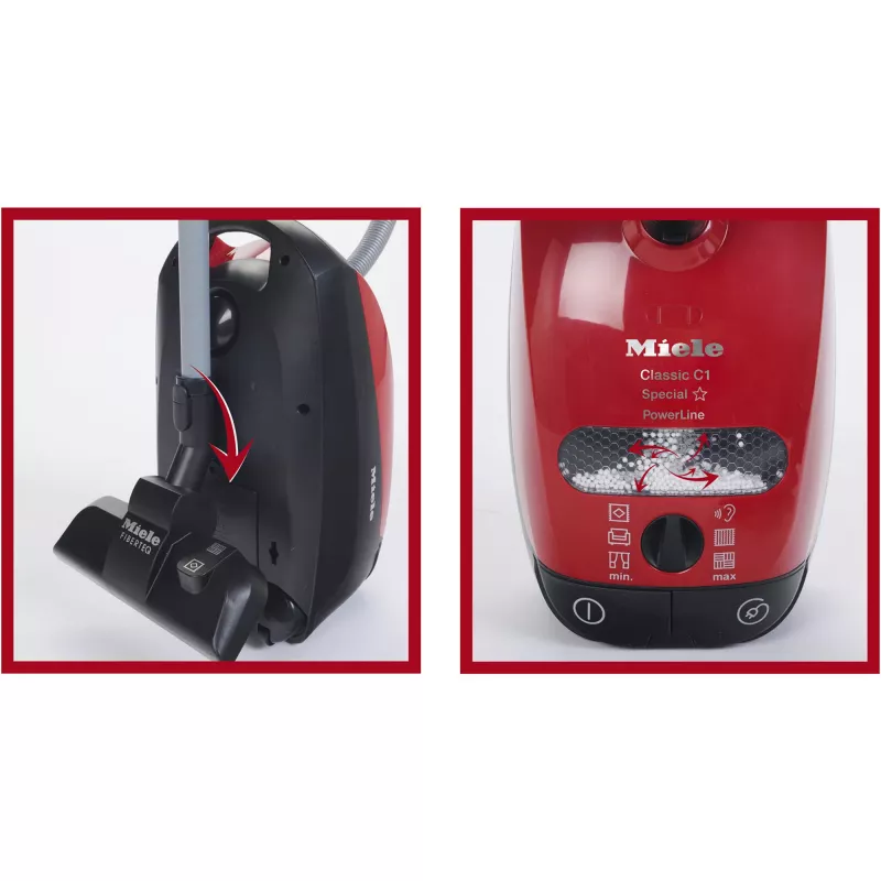 Spielzeug-Staubsauger mit Reinigungswagen Theo Klein Miele Modell 6074 – Kinder-Haushaltsgerät-Spielset