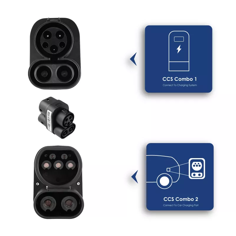 Akyga AK-SC-E11 EV-Ladeadapter CCS1 / CCS2 Compact 150A