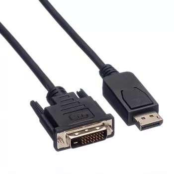 DisplayPort-Kabel VALUE DP-DVI (24+1) LSOH M/M 1 m