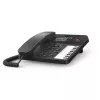 Kabelgebundenes Tischtelefon Gigaset DESK 600 Schwarz – schnurgebundenes Tischtelefon mit Anruffunktion