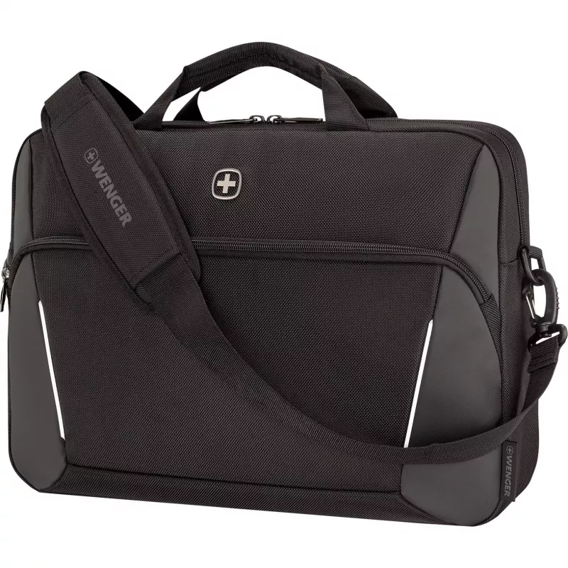 Laptop-Aktentasche Wenger XE Compact Brief 16 mit Tablet-Fach, Schwarz