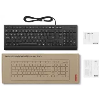 LENOVO Essential Wired Keyboard AI Litauisch (LT)