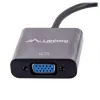VGA (D-Sub) auf Mini DisplayPort Adapterkabel LANBERG AD-0006-BK, 0,2 m, DisplayPort 1.2, 1920×1200@60Hz, MiniDP-Buchse, schwarz