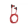 USB-Kabel NATEC NKA-1201 USB 2.0 1 m USB A USB C Schwarz Rot