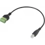 Renkforce USB 2.0 Adapterkabel[1x 2.0 Stecker B - 1x Klemmanschluss] RF-6443964 30 cm (RF-6443964)
