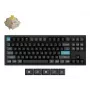 Mechanische Tastatur Keychron Q3 Ultra 8K — 80% QWERTY, kabelgebunden & Bluetooth, RGB, Schwarz