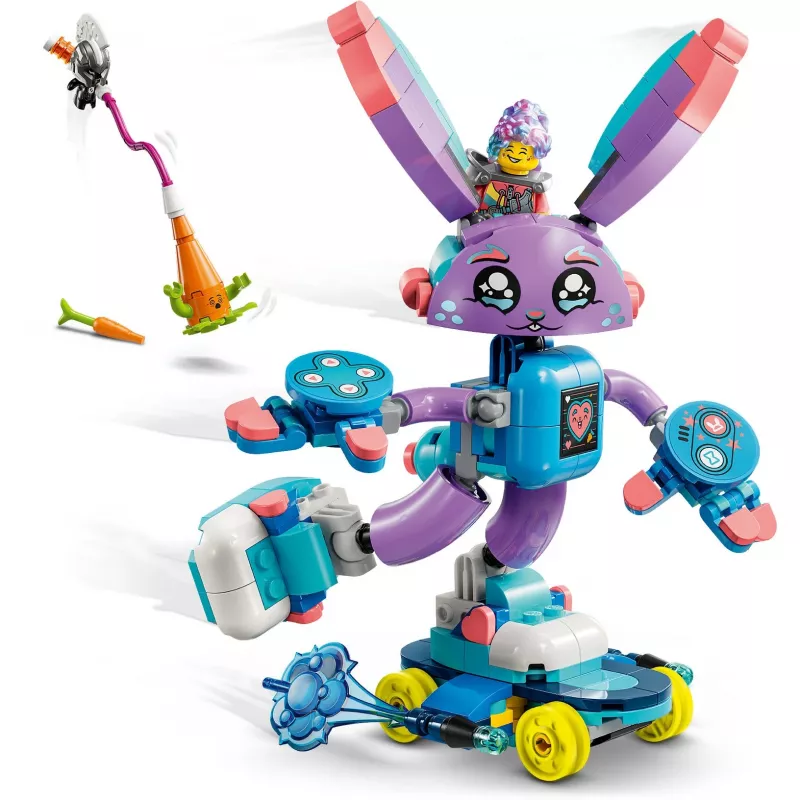 LEGO Bauset LEGO 71490 Dreamzz Izzie und Bunchurro Gaming Bunny – Charakter-Spielset