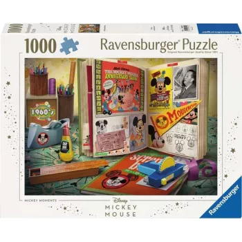Puzzle 1960 Mickey Moments (1000 Teile)