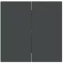 BJ Wippe geschlossen schwarz m. 1785-45M f.Serienschalter Busch-art linear 1 (2CKA001751A3388)
