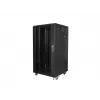 Lanberg FF01-6622-12B Rack-Schrank 22U freistehend Schwarz