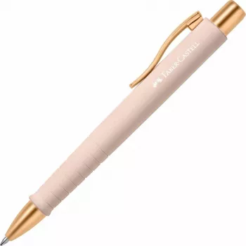 Clip-Kugelschreiber mit Einziehmechanik Faber-Castell 241187 Blau Rose