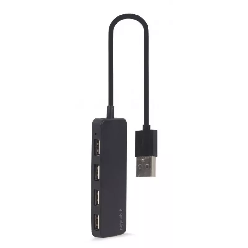 USB 2.0-Hub Gembird UHB-U2P4-06 — 4 Ports, kompakte USB-Erweiterung