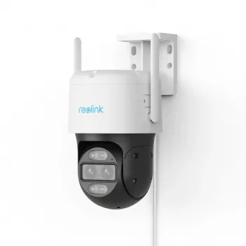 IP-Sicherheitskamera Reolink TrackMix Series G765 HD — 4 MP, 2560×1440, 6x optischer Zoom, motorisierter AF, Nachtsicht 30 m, PoE/DC, 5100 mAh Batterie, Dome, für den Außenbereich
