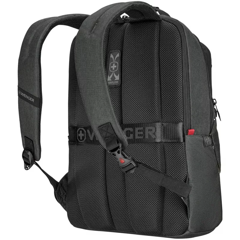WENGER MX ECO Professional 40,64cm 16Zoll Laptop-Rucksack mit 25,4cm 10Zoll Tabletfach Charcoal