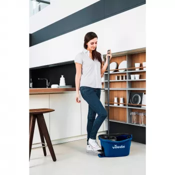 Bodenwischer VILEDA TurEasyWring & Clean Box 167756 mit Eimer und Wringer