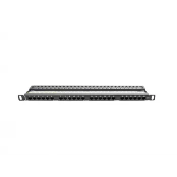 Lanberg PPU6-0024-B Patchpanel 0,5HE