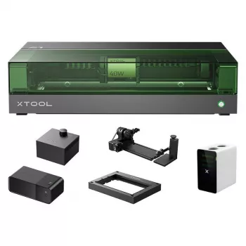 Laser-Gravierer 2-in-1 xTool S1 40W - All-in-One-Kit (Schwarz)
