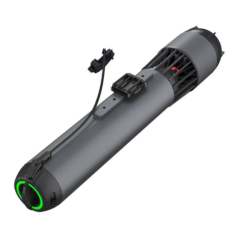 Unterwasser-Scooter VidaXL WAYDOO max. Tiefe 60 m IP68 Li-Ion-Akku 56 min Laufzeit 377×70×70 mm Schwarz