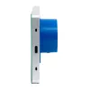 6.95 inch Shelly Wall Display X2i WiFi/BLU Bedienpanel (silber)