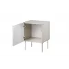 Nachttisch Cama Meble ISLA 44,5x40x59 cm cashmere matt, MDF & Spanplatte, 2er-Set