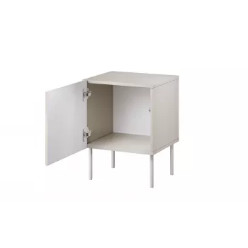 Nachttisch Cama Meble ISLA 44,5x40x59 cm cashmere matt, MDF & Spanplatte, 2er-Set
