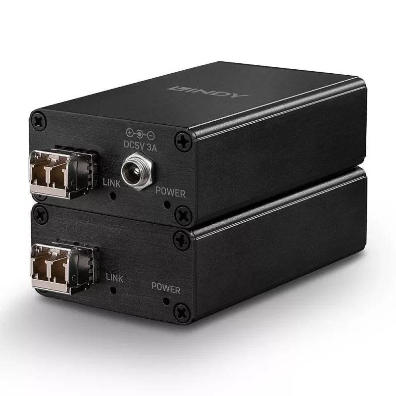 Lindy 43363 Netzwerk-Extender Netzwerk-Sender & -Empfänger Schwarz