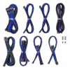 CableMod Dual Set 12V 2x6-polig für Corsair RMi/RMx – Individuell gesleevtes Netzkabel-Kit, blau