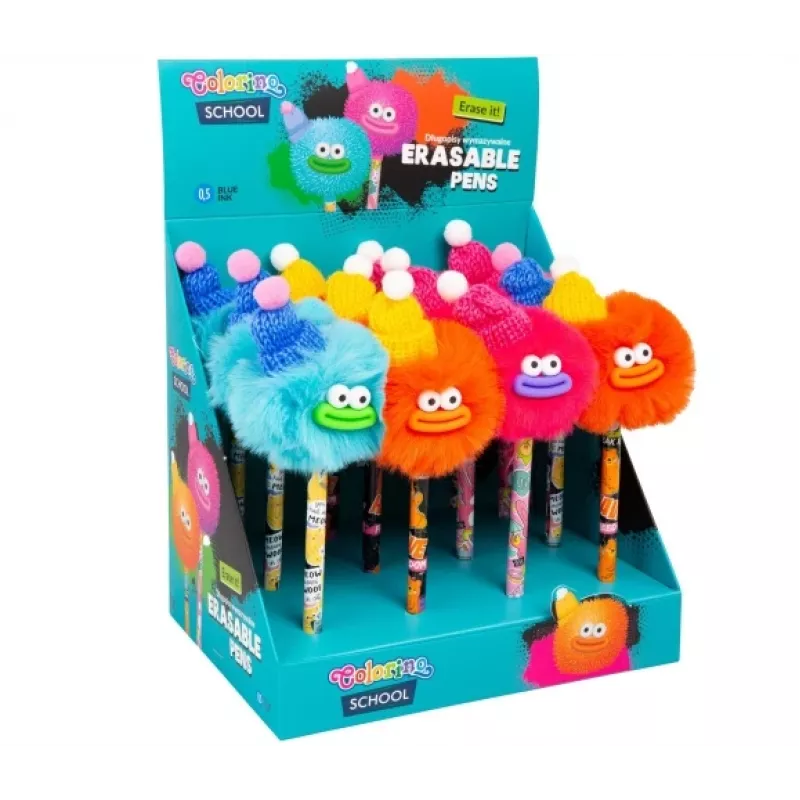 Radierbarer Stift Colorino Köpfe in Hüten