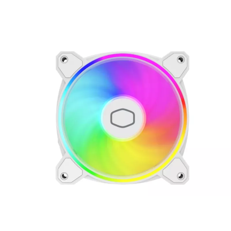 Cooler Master MasterFan MF120 Halo2 White Edition 120mm ARGB Gehäuselüfter