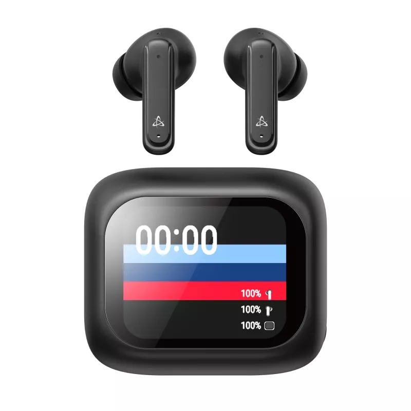 Kopfhörer SBOX EB-TWS08-B Touchscreen-Display Schwarz