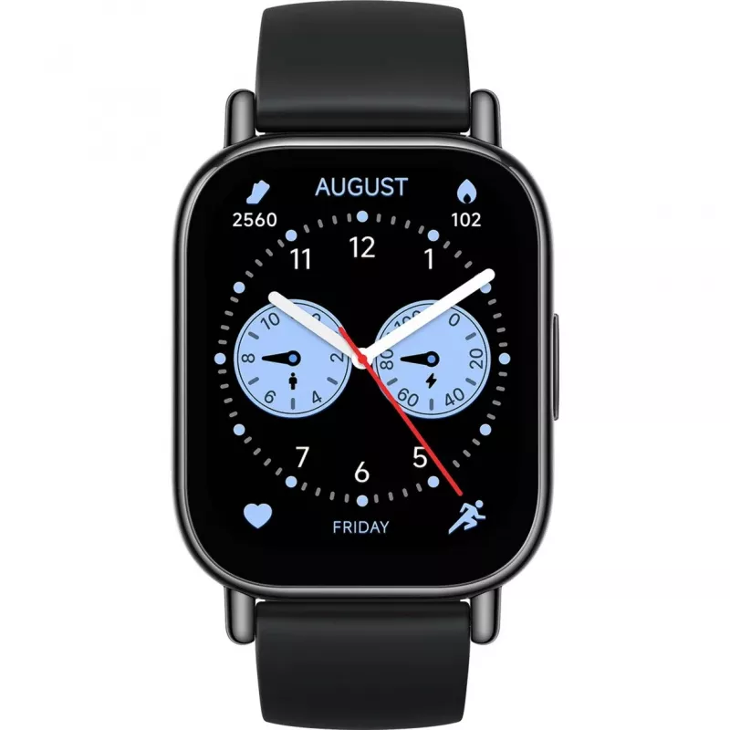 Smartwatch Xiaomi Redmi Watch 5 Lite — 1,96 Zoll AMOLED, GPS, 470 mAh, 48 mm, TPU-Armband, Schwarz
