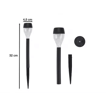 Outdoor-Solarleuchten-Set Beper P207ILO050 – 5 wasserdichte Leuchten für Garten und Weg