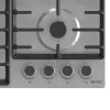 Gorenje G642ABX Kochfeld Edelstahl Einbau 60 cm Gas 4 Zonen