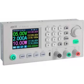 Joy-it RD6006 Labornetzteil, einstellbar 0 - 60 V 0 mA - 6 A fernsteuerbar, programmierbar, schlanke Bauform Anzahl Ausgänge 2 x (JT-RD6006)